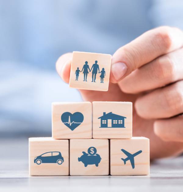 Family Protected by Insurance